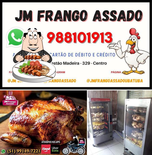 Costeletas de porco em JMFª Frango Assado