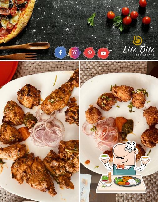 Food at Lite Bite Restaurant
