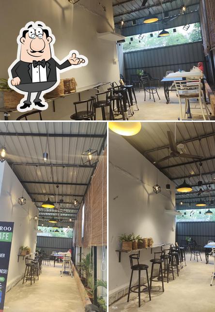 The interior of Ru-Ba-Roo Cafe