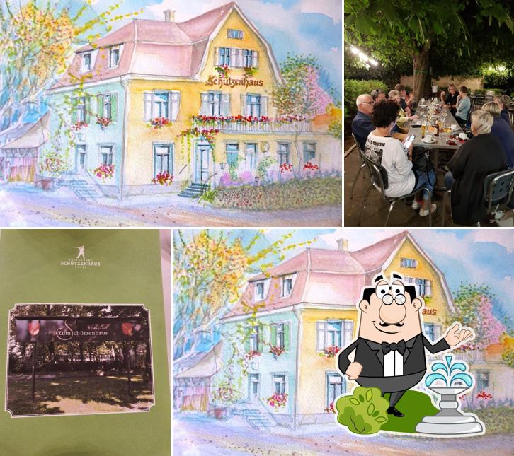 Gli esterni di Restaurant Schützenhaus