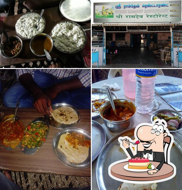 Shree Ramdev Dhaba serves a variety of desserts