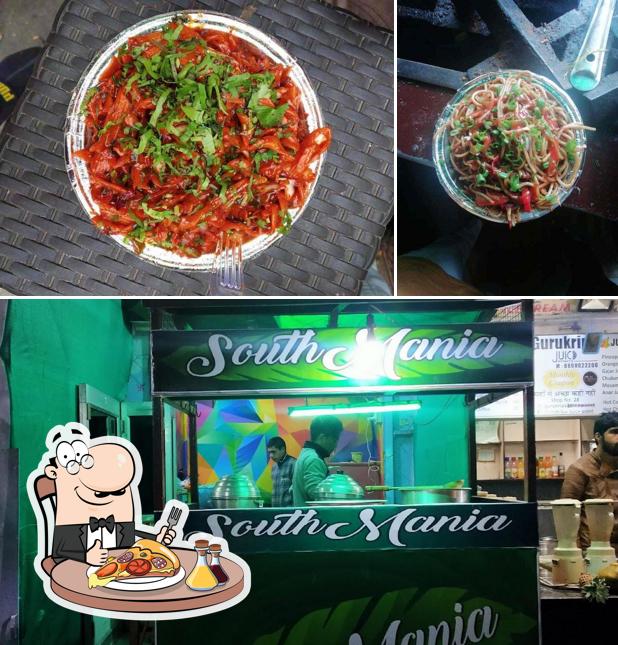 Get pizza at South Mania