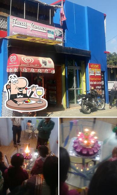 Food at Treat Corner