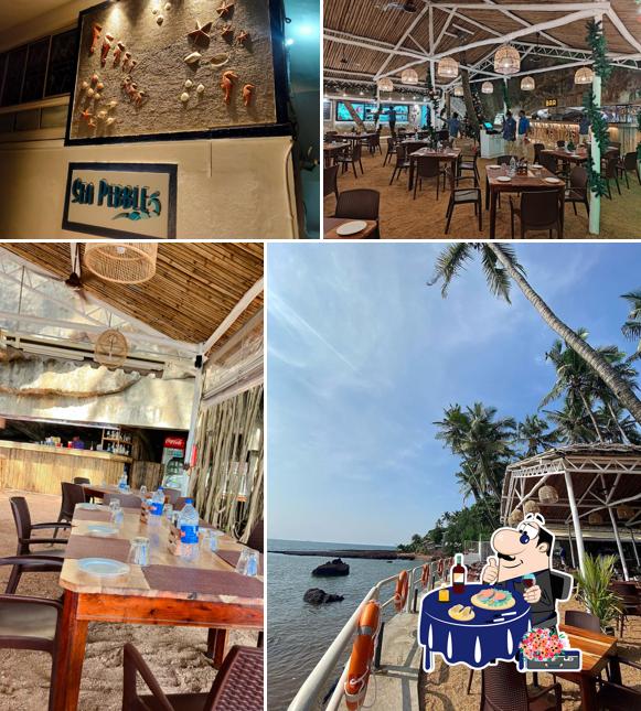 Order seafood at Sea Pebble Restaurant & Bar