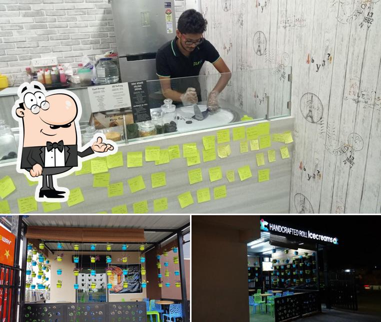 Check out how Zero Degree Celsius Ice Creams looks inside