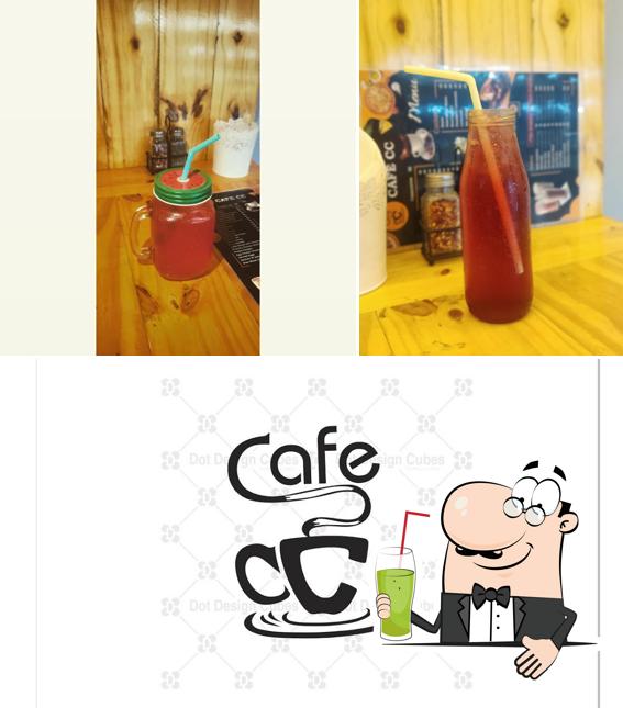 Enjoy a drink at Cafe CC