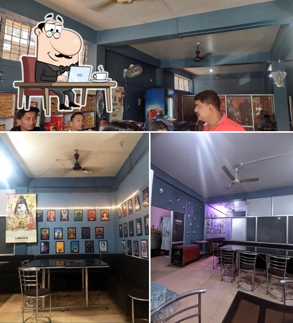 The interior of MB's Hotel