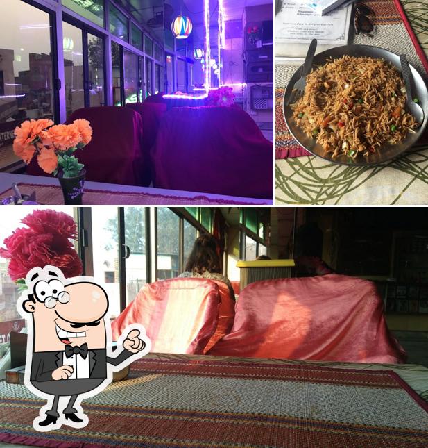 Yash cafe is distinguished by interior and food