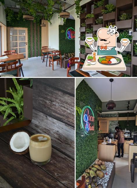 Among various things one can find food and interior at Coco Chai