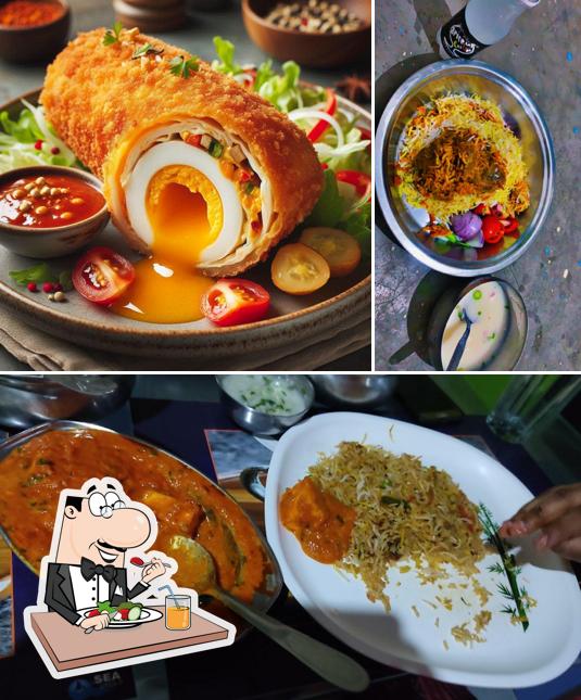 Food at Delicious Biryani Restaurant