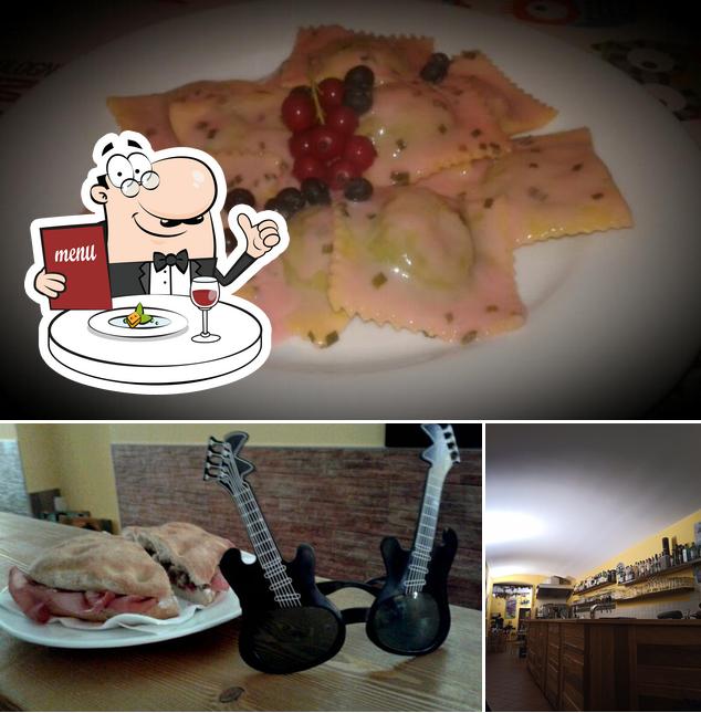 La immagine della cibo e bancone da bar di IL NICCHIO FocacceriArtisticPub