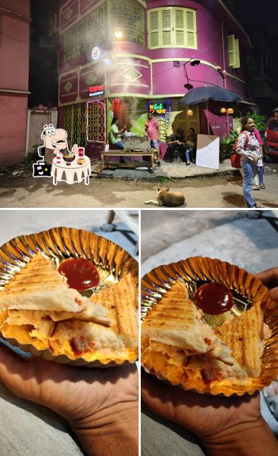 This is the image showing food and interior at Kebab Adda
