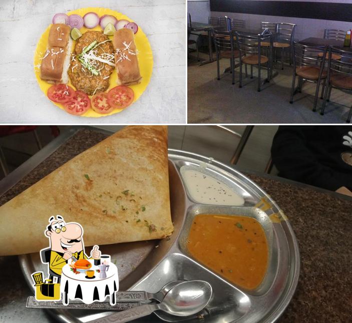 The restaurant's food and interior