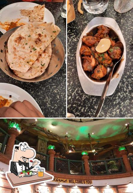 The restaurant's food and exterior