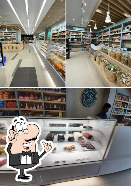 The interior of BAKES BAY