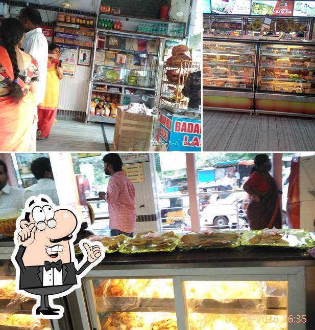 The interior of Balaji Jodhpur Sweet House