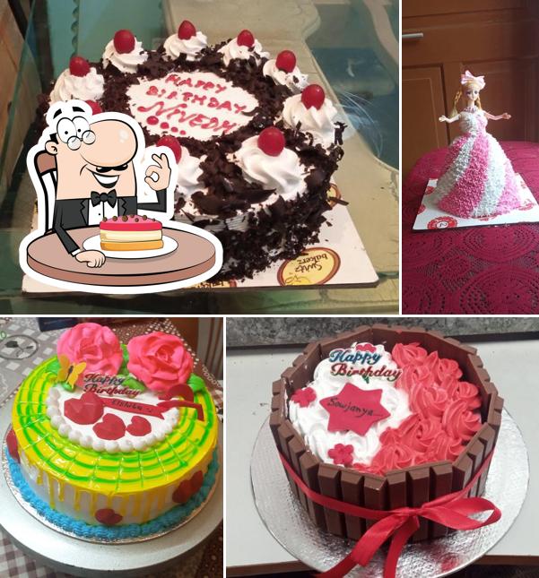 See this picture of Brother's Bakery cafe