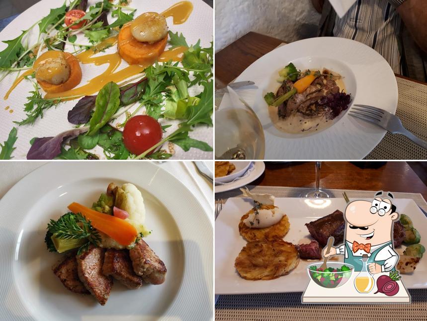 Insalata di barbabietole al Hôtel-restaurant de La Clef