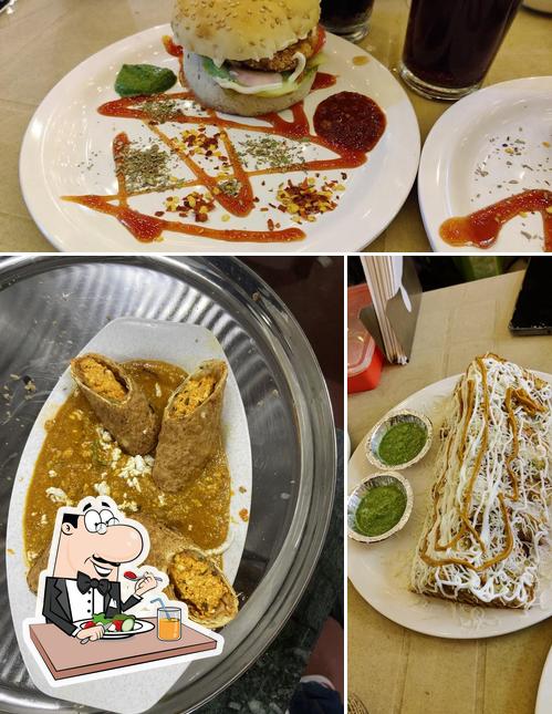 Food at Hungry Kitchen Rajpipla