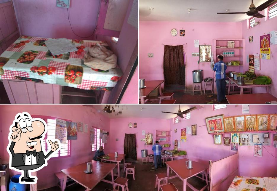 The interior of Iyer Hotel - Sathyamurthy Bhawan