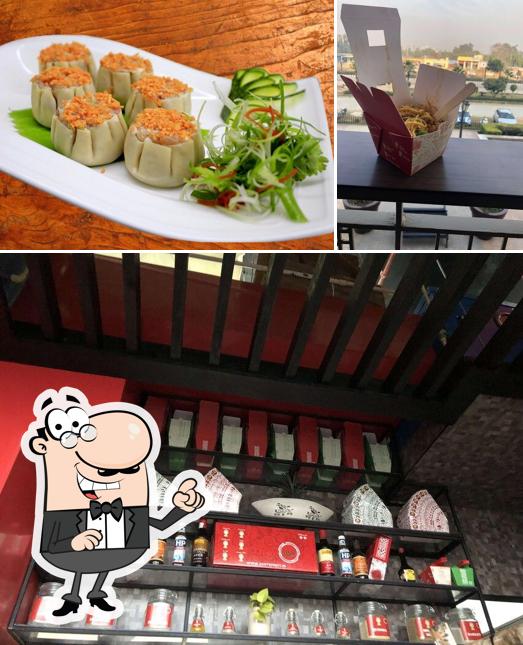The interior of Just Wok It