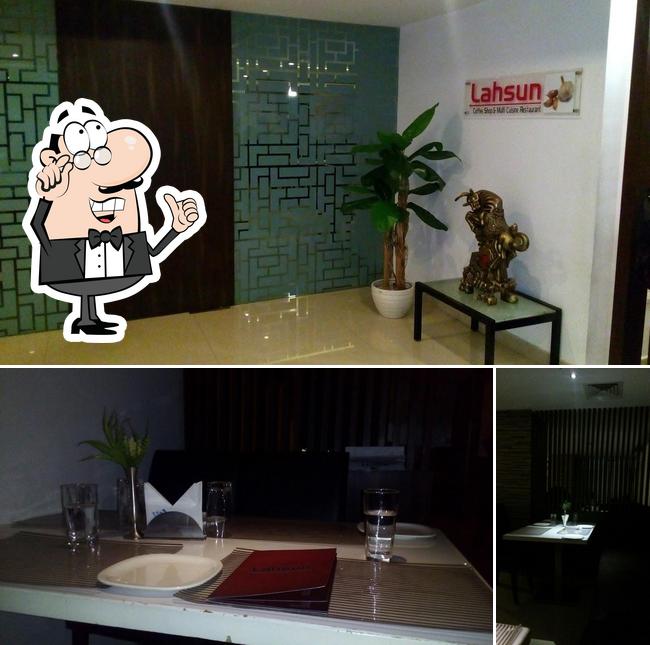 The interior of Lahsun Coffee Shop