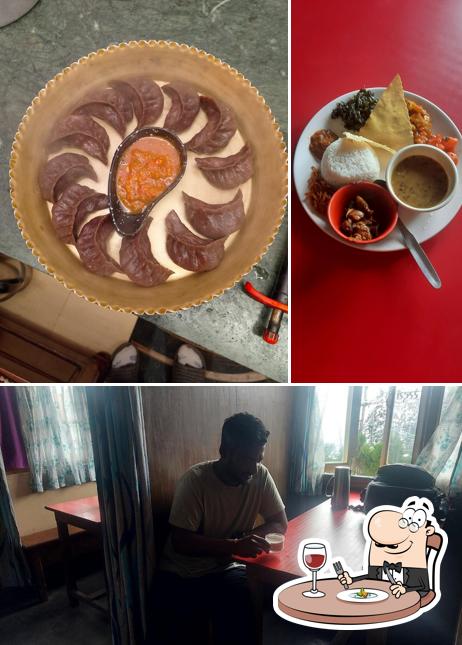 Among various things one can find food and interior at Nirde’s restaurant