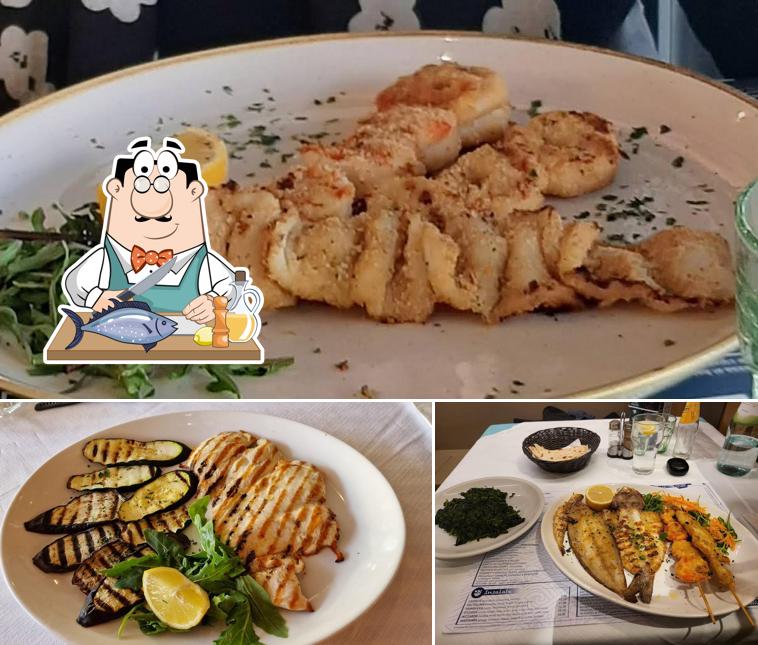 Salmone grigliato al Ristorante Pizzeria Alba