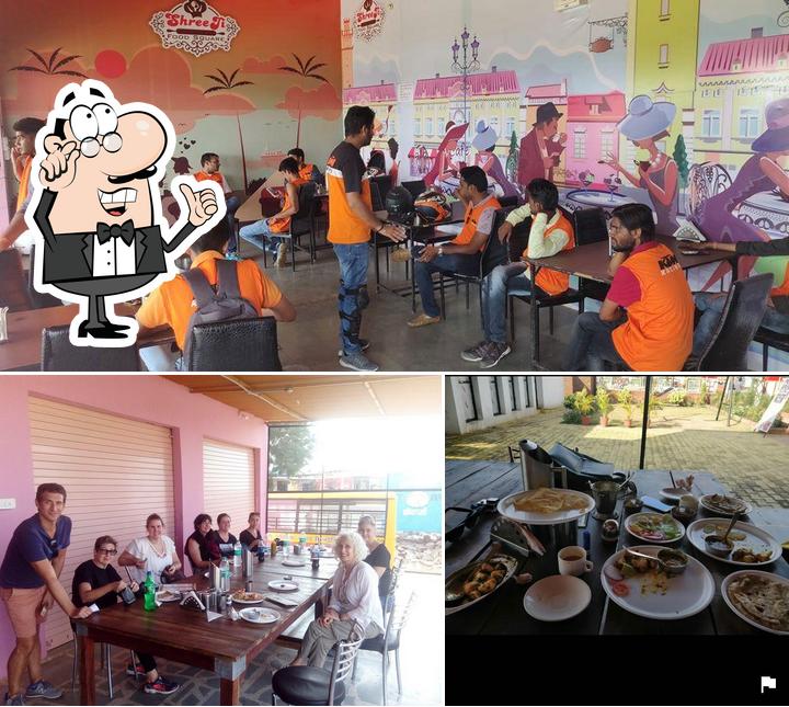 The interior of Shreejee food square