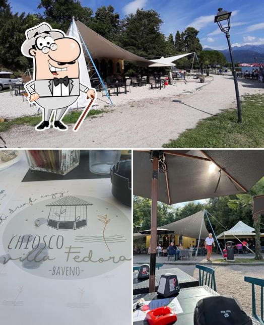 L'area esterna è una caratteristica importante di Chiosco Villa Fedora