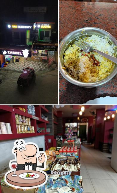 The image of Zabeel Hotel’s food and interior