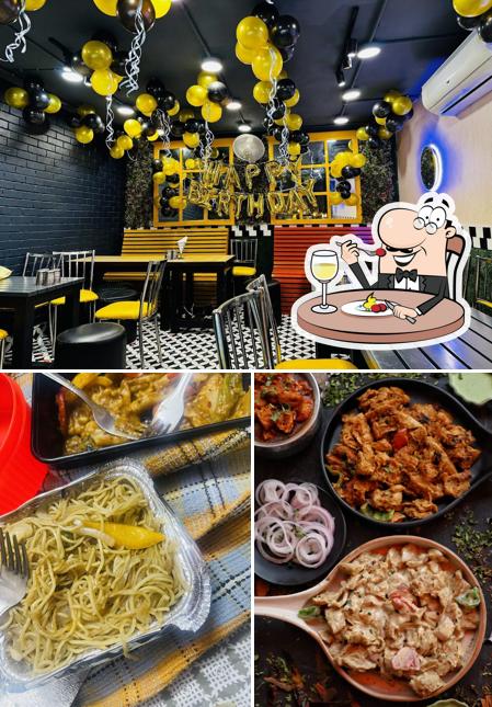The restaurant's food and interior