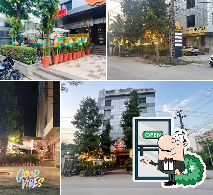 The exterior of TSC - The ShoShaaa Café - 1, टी.एस.सी. - शोशा कैफे - 1, Old Income Tax Office Road Best Cafe of Udaipur