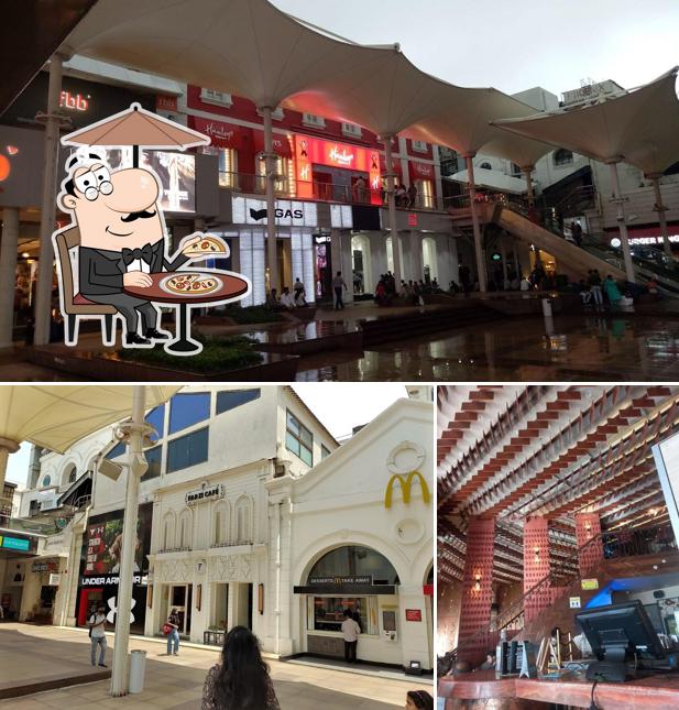 Take a look at the outside part of Farzi Cafe