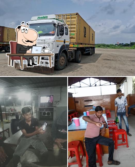 The picture of interior and exterior at Ashapura Restaurant (Mundra)