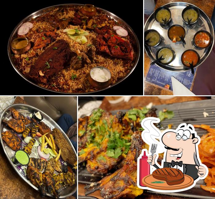 Barkaas Indo-Arabic Restaurant offers meat meals