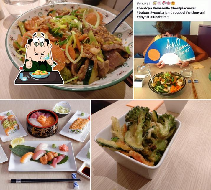 Plats à Bento Ya