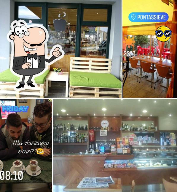 Gli interni di Bar "La Sosta"
