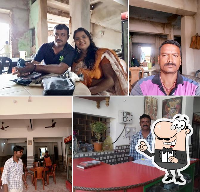 Take a seat at one of the tables at DHABA RAJ AND RAJ Best Ac Family Restaurant Ghatshila