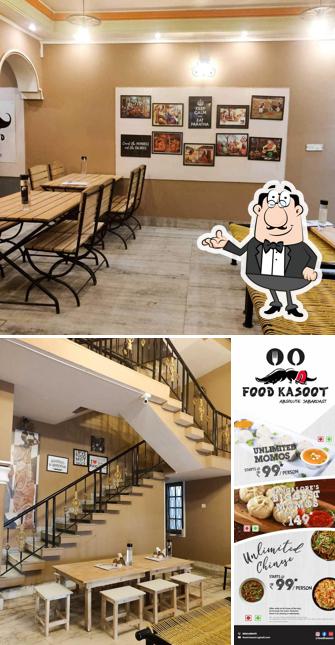 The interior of Food Kasoot