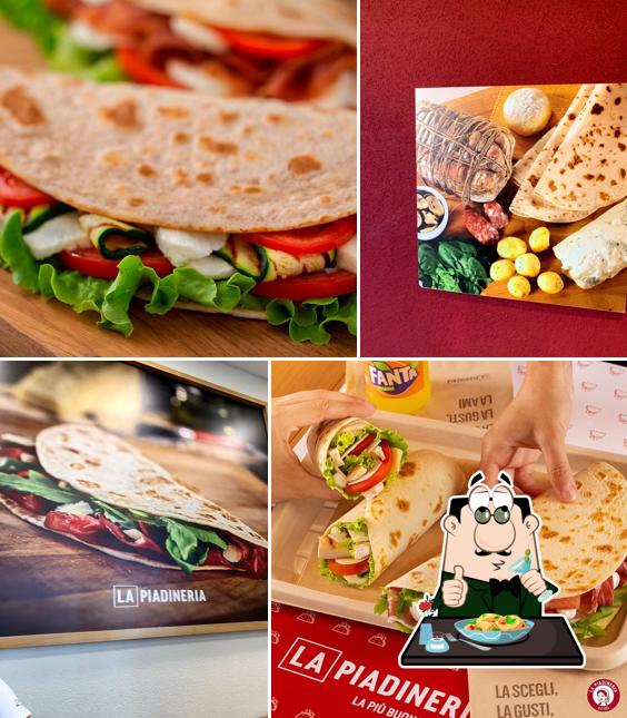 Platti al La Piadineria