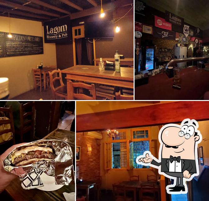 O interior do Lagom Pub
