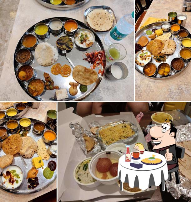 Cheese plate at Naivedya Thali Restaurant