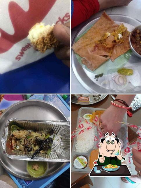 Food at OM Sweets And Snacks