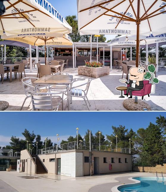 Gli interni di Le Piscine - San Miniato