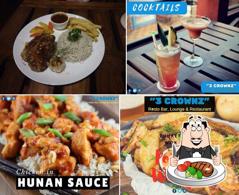 Steak at 3 Crownz - Resto Bar, Lounge & Restaurant