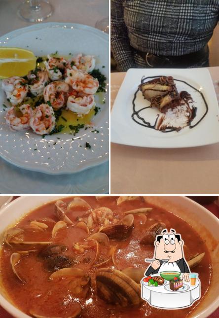 Zuppa calda e acida al Da Angelo Specialità Marinare