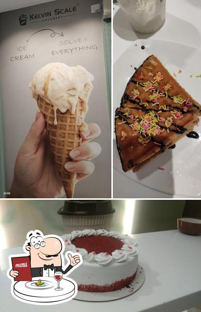 Meals at Kelvin scale creamery
