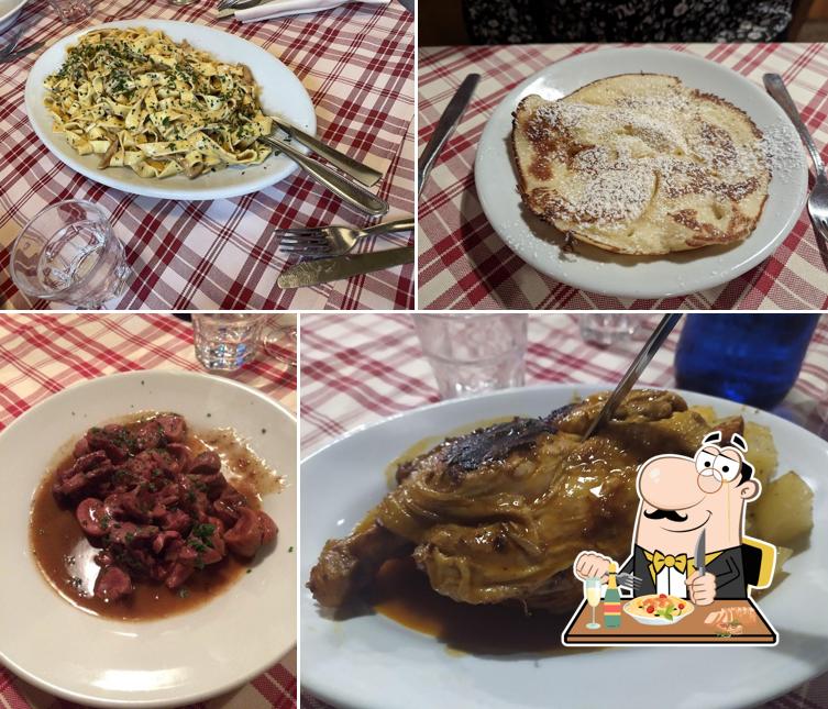 Tagliatelle al Osteria La Vignetta