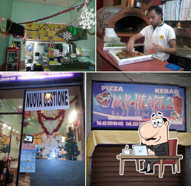 Gli interni di Pizzeria Milano Pizza Kebab My Heart 2 Milano